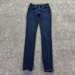 Mavi Gold Jeans Womens 26x32 Blue Alexa Skinny Denim Dark Wash Stretch Casual